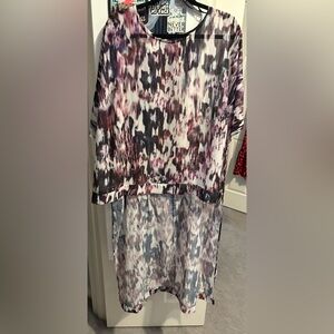 3- simply be size 28 hi/low leopard tunic